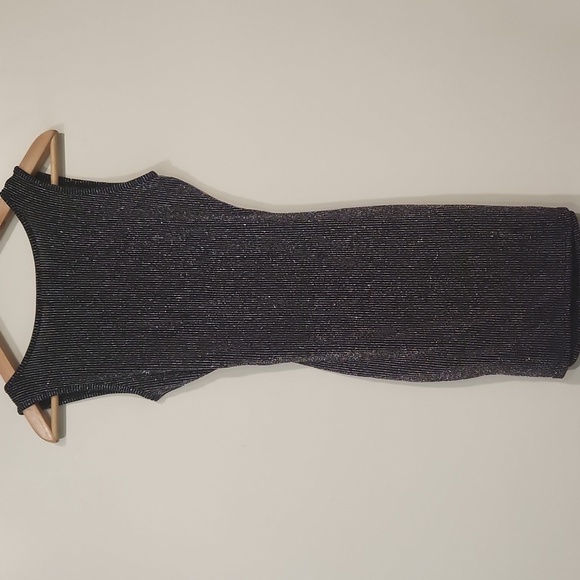 See You Monday Women's Elegant Black Sleeveless Dress - Picture 5 of 5